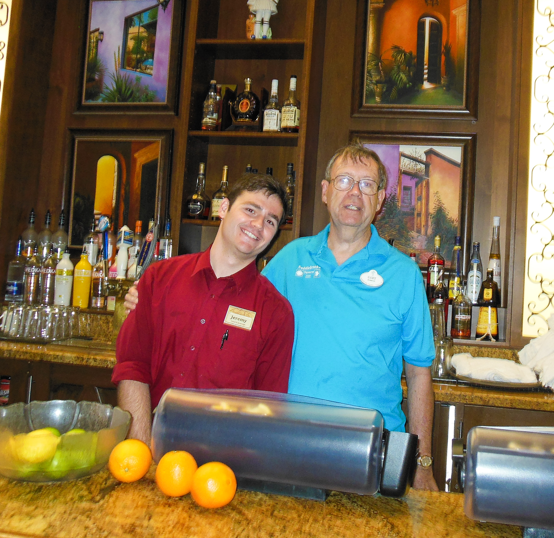 Bartender & Gary Hammond SaddleBrooke SquaresSaddleBrooke Squares